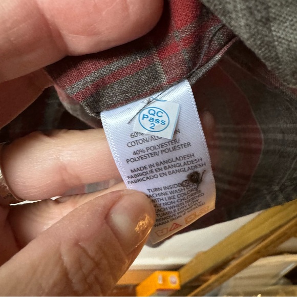 NWOT Men’s WOLVERINE lightweight cotton/poly button-up shirt L - Picture 8 of 11